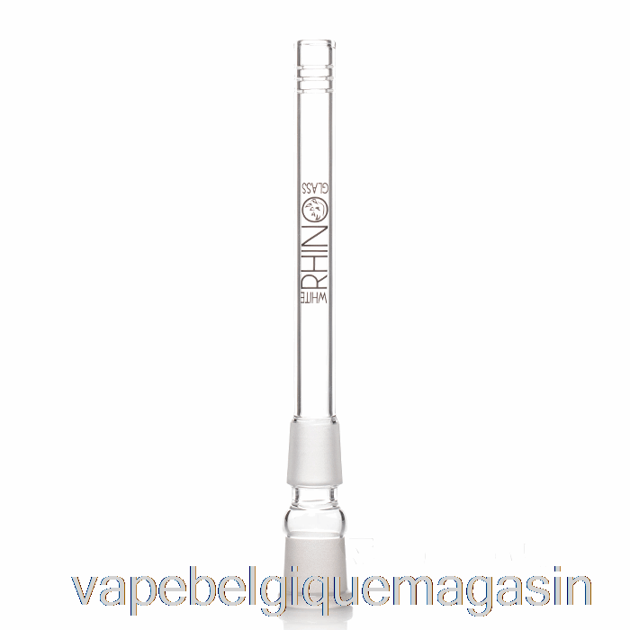 Vape Jetable Rhinocéros Blanc 19/19 Tige En Verre 6 Pouces